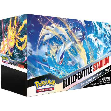 POKÉMON TCG Sword and Shield 12- Silver Tempest Build & Battle Stadium