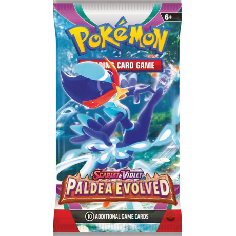 Pokemon Tcg Scarlet Violet Paldea Evolved Booster Quaquaval En 559x1024